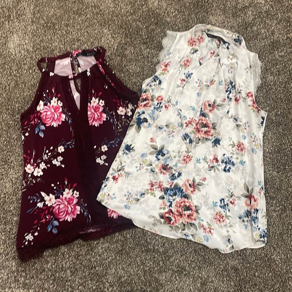Black House White Market Sleeveless Blouses XS